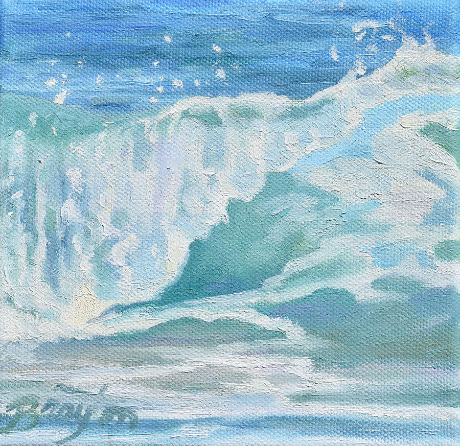 Wave Curl - Julie Brayton Fine Art
